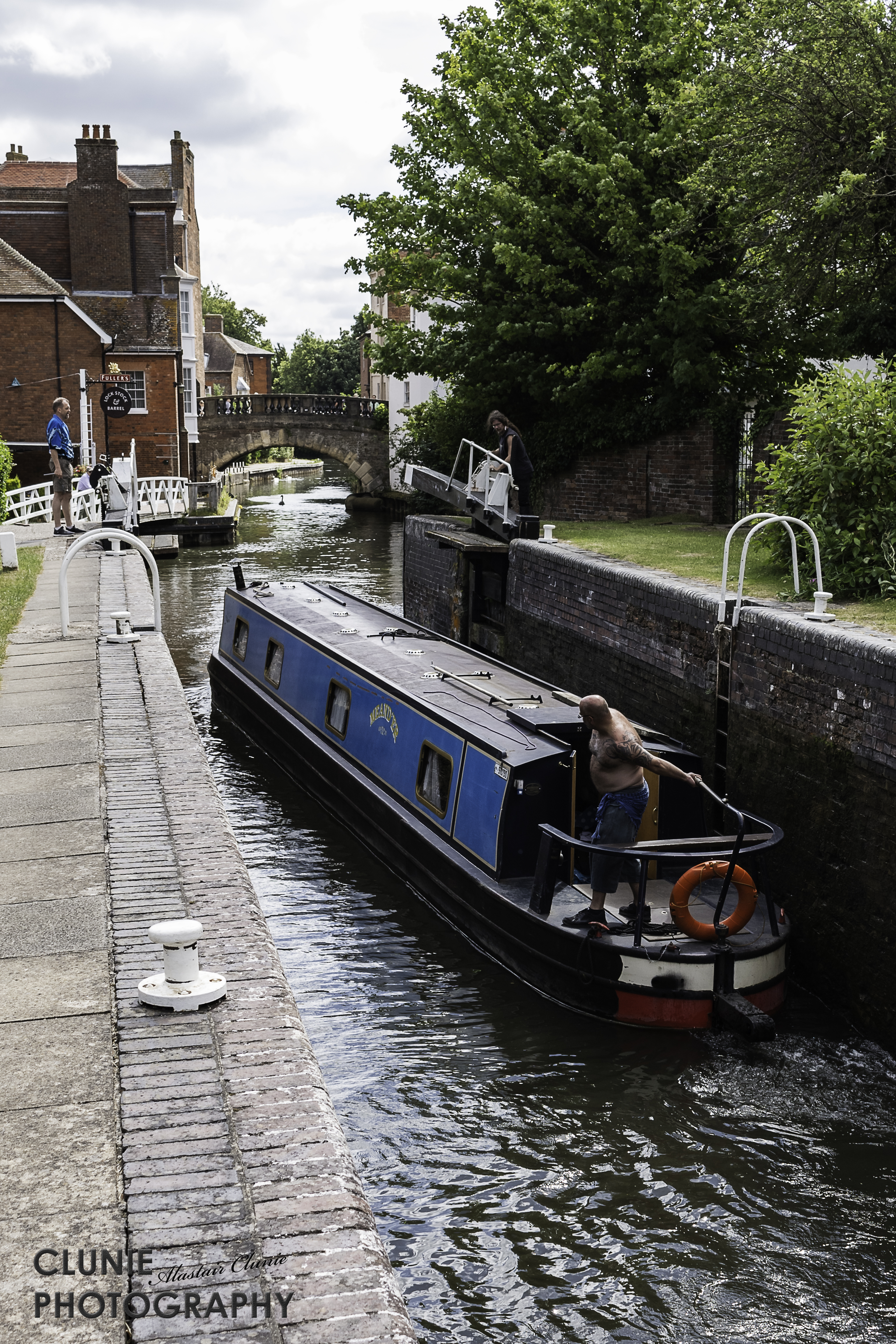 The Kennet and Avon canal, Newbury